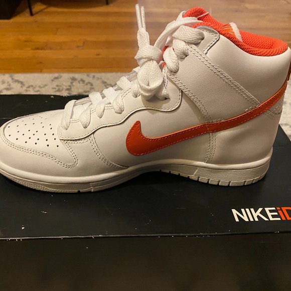 Custom Ri High Top Nike Dunks - Picture 6 of 8